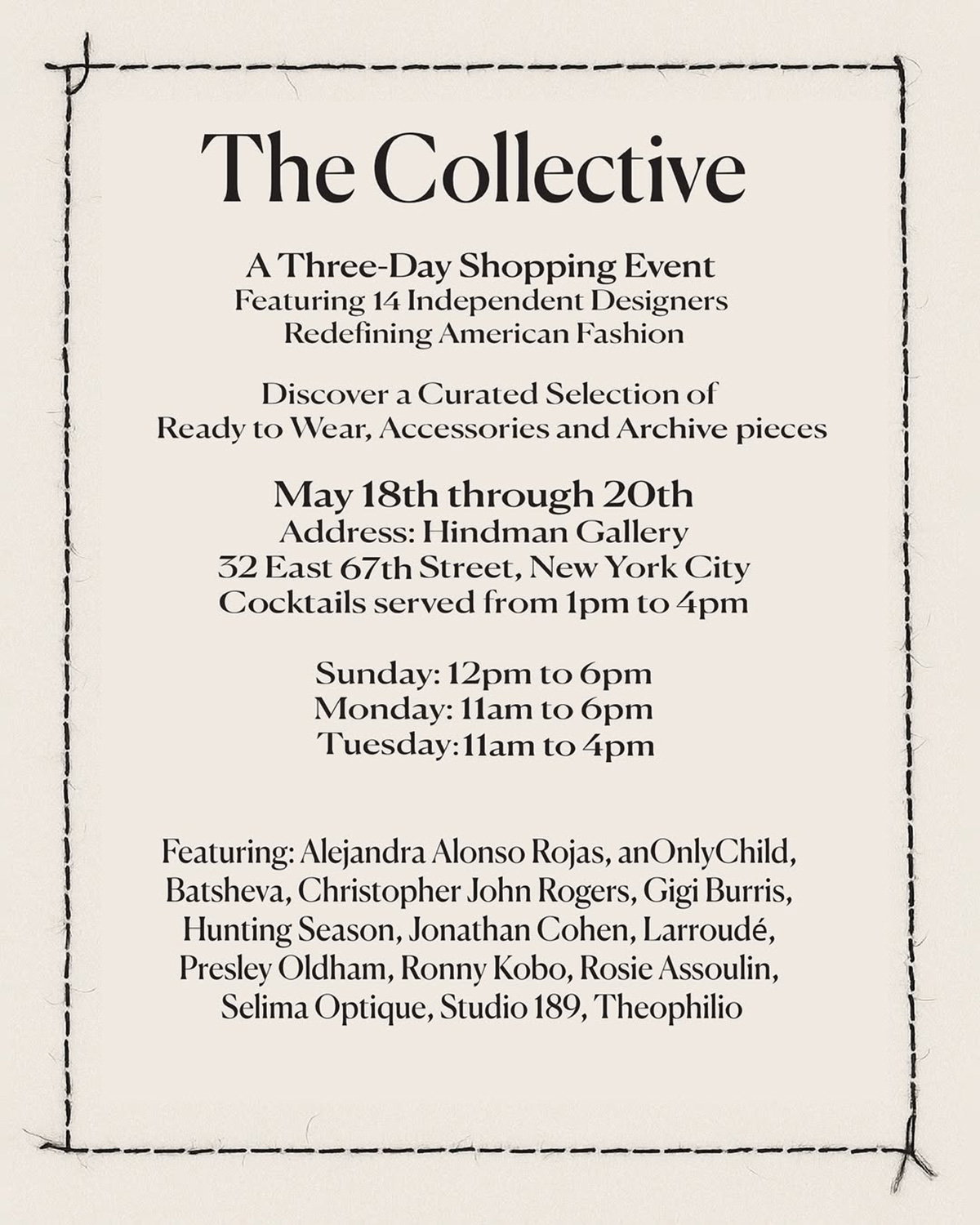 14 Designers Bring 'The Collective' to NYC Gallery Pop-Up | Source: Jonathan Cohen