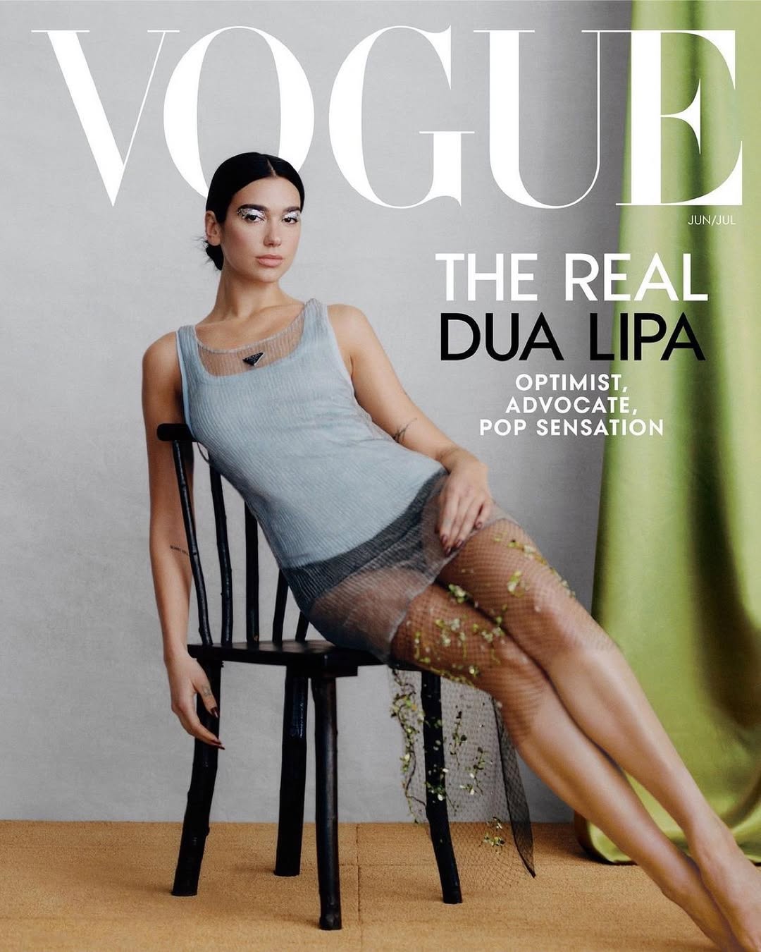 Dua Lipa for the Cover of Vogue USA June/July 2022 Issue