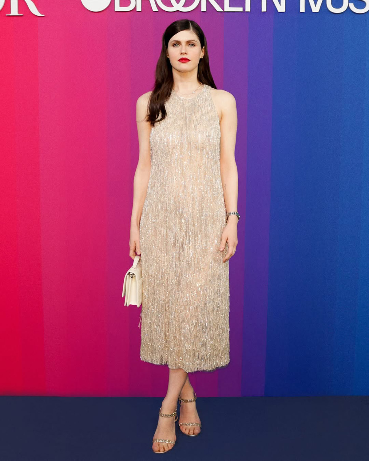 Alexandra Daddario at the Brooklyn Museum’s 2025 Artists Ball