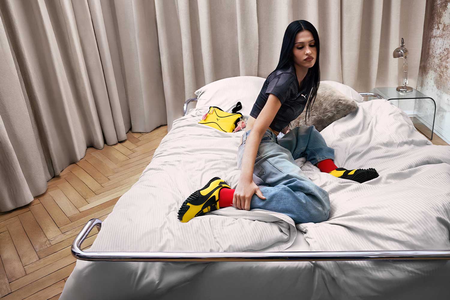 Amelia Gray leads Puma’s campaign for the Pelé Yellow Mostro