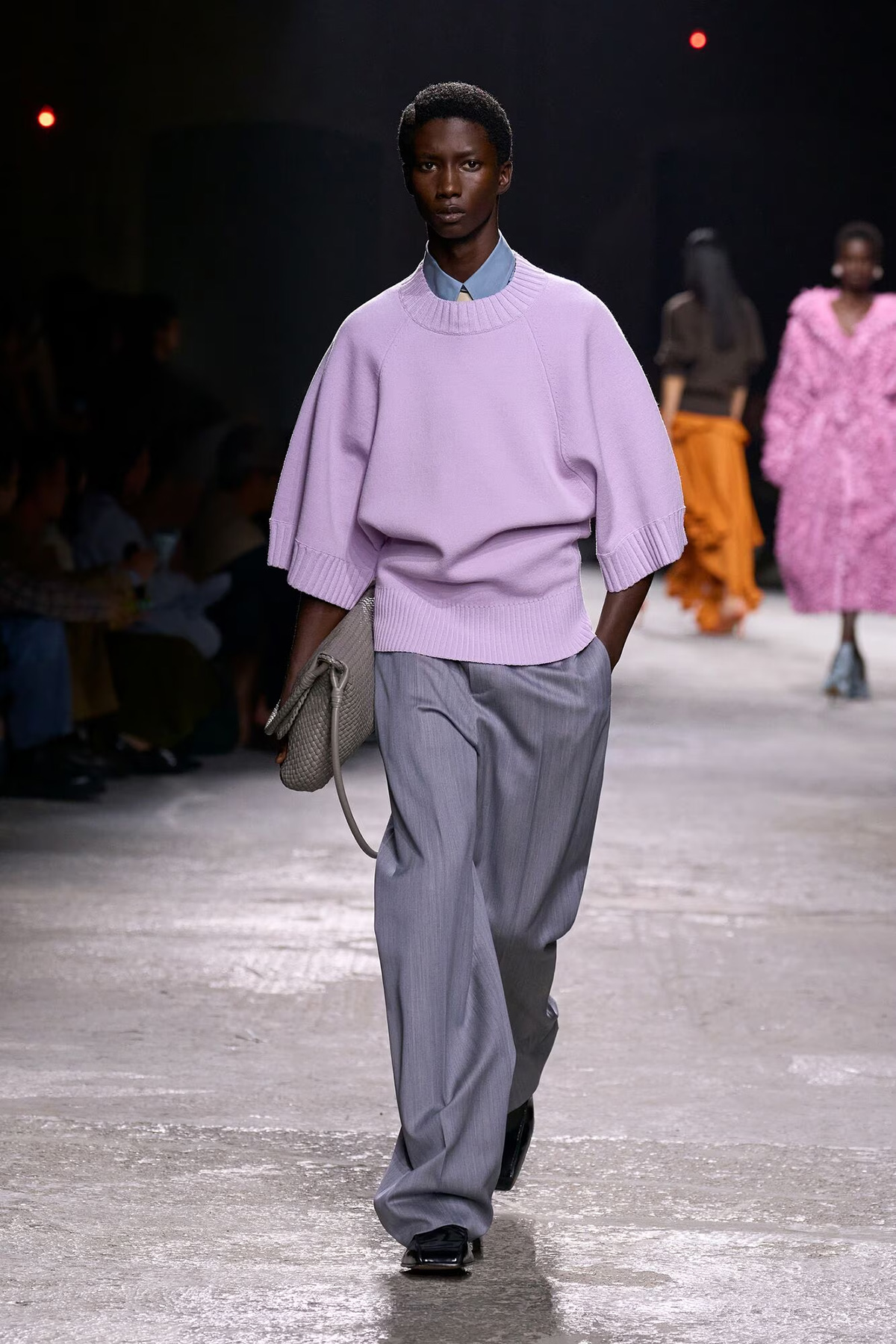 Bottega Veneta Spring Summer 2025, Matthieu Blazy’s final collection for the house | Source: Bottega Veneta