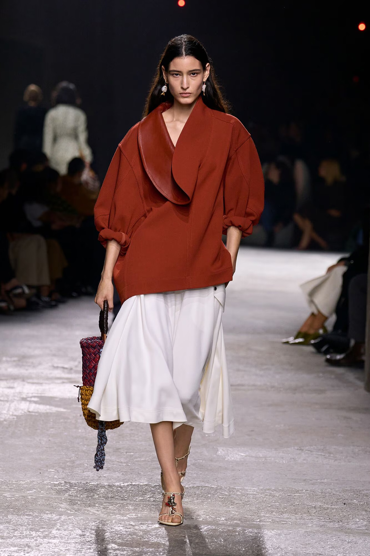 Bottega Veneta Spring Summer 2025, Matthieu Blazy’s final collection for the house | Source: Bottega Veneta