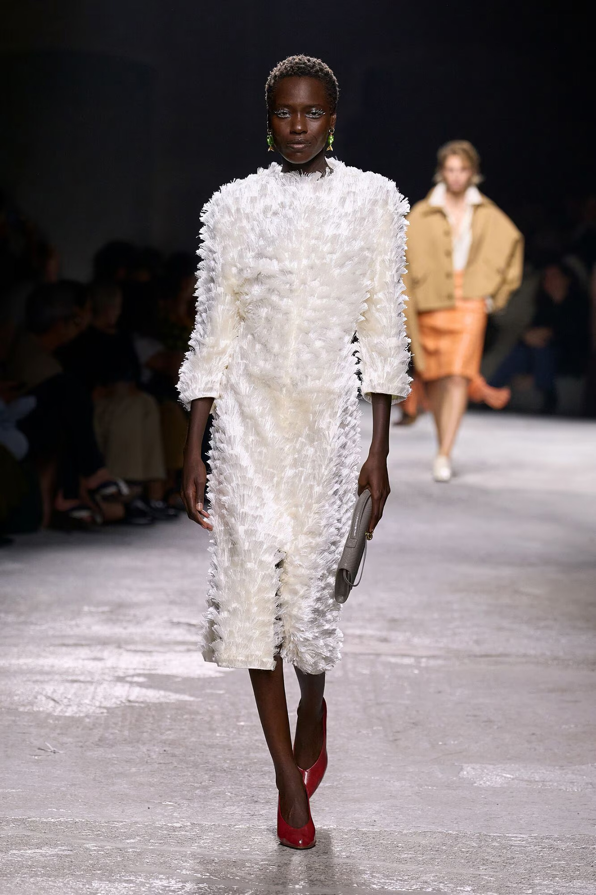 Bottega Veneta Spring Summer 2025, Matthieu Blazy’s final collection for the house | Source: Bottega Veneta