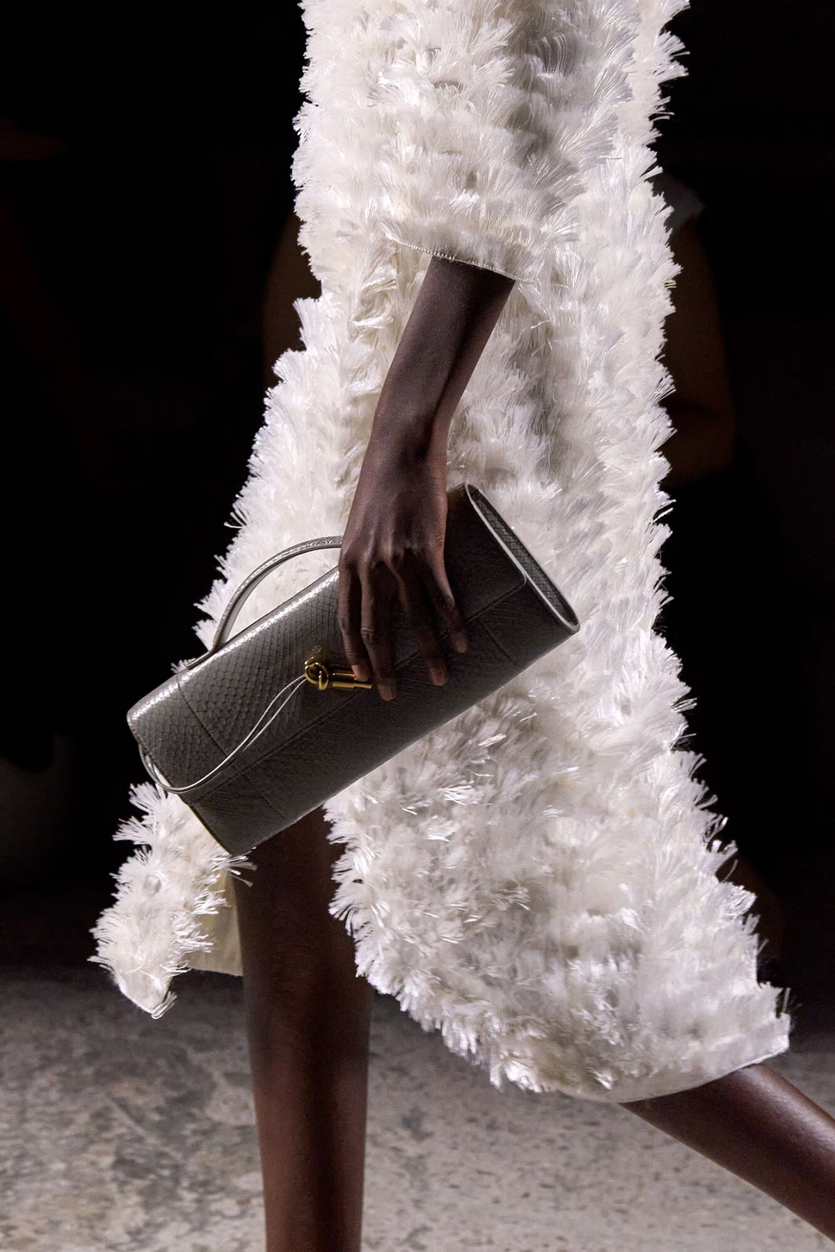 Bottega Veneta Spring Summer 2025, Matthieu Blazy’s final collection for the house | Source: Bottega Veneta