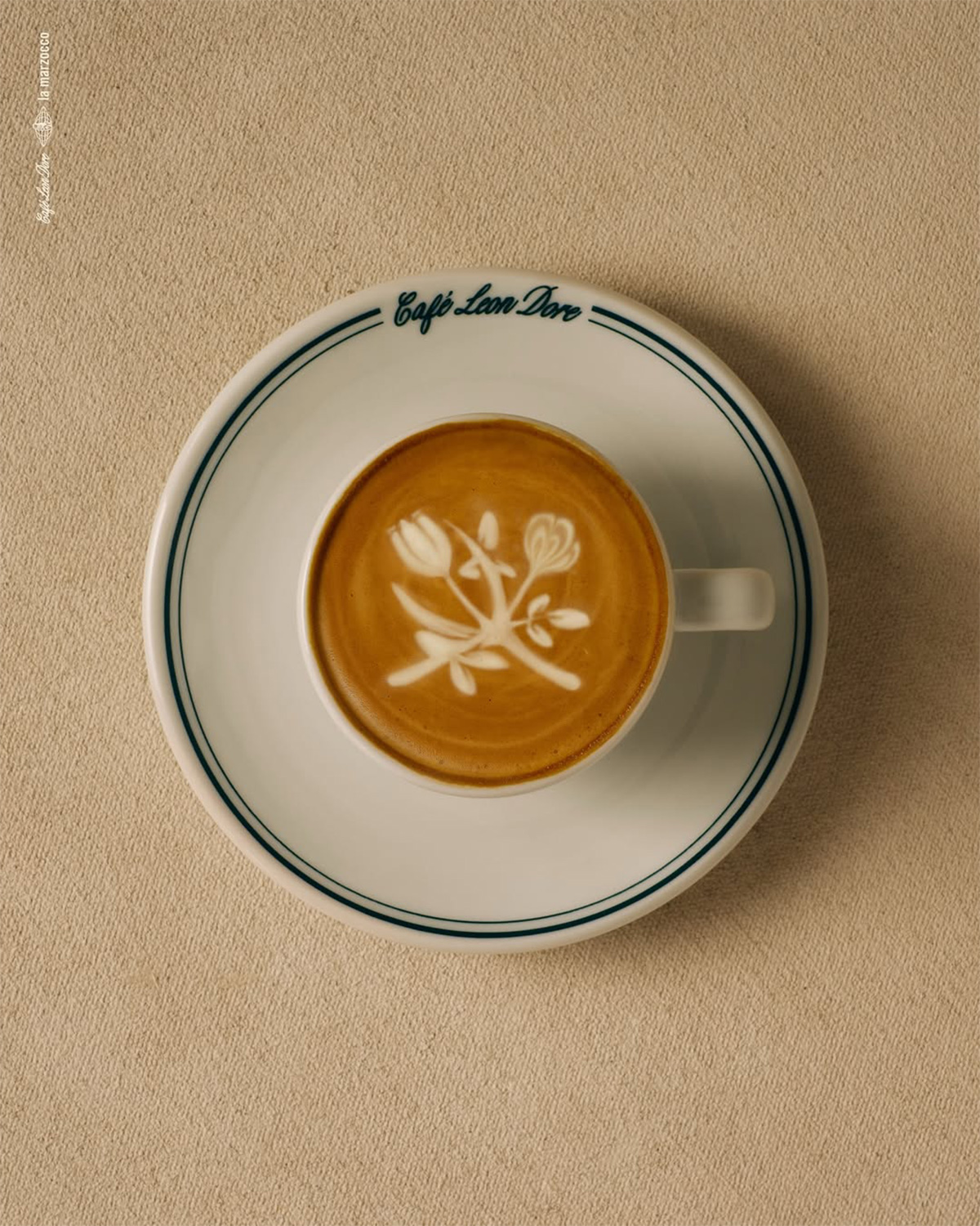 Café Leon Dore x La Marzocco Linea Micra | Source: Aimé Leon Dore