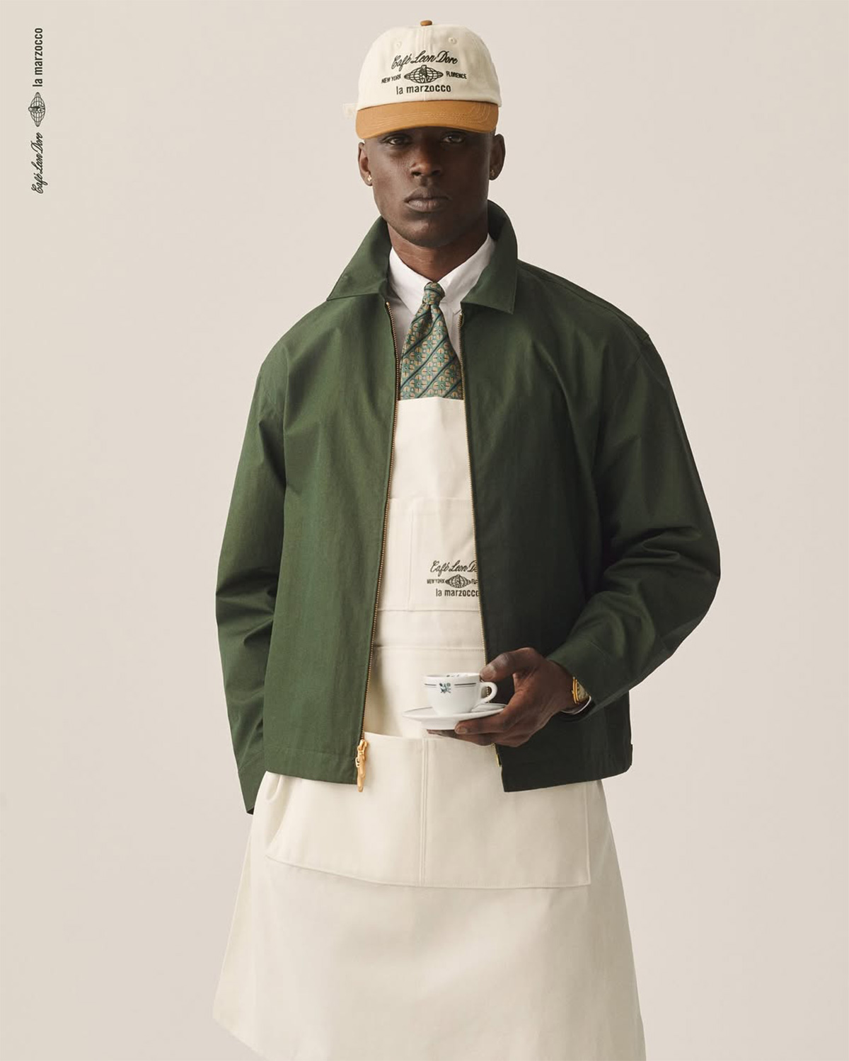 Café Leon Dore x La Marzocco Linea Micra | Source: Aimé Leon Dore