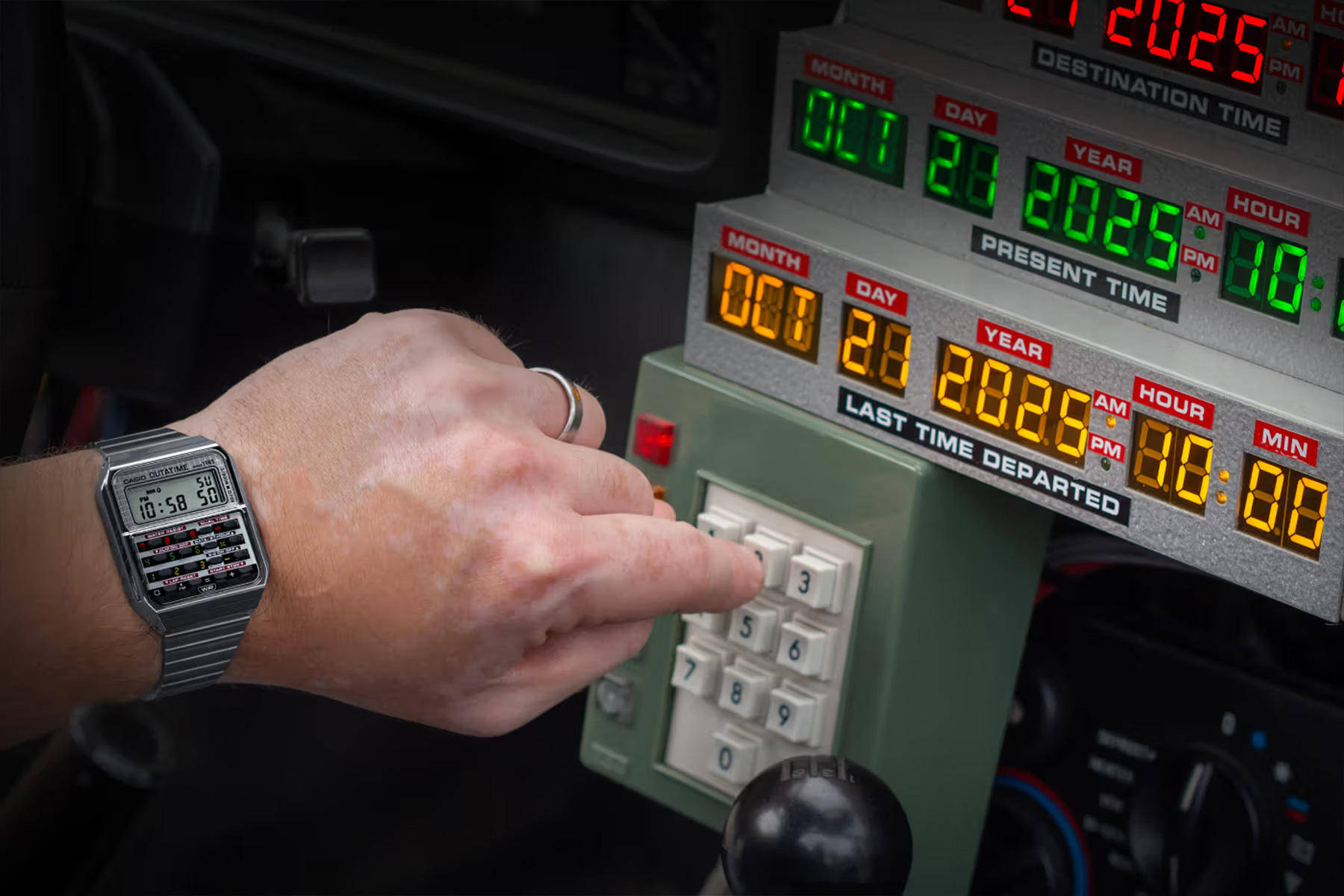 Casio Celebrates Back to the Future 40th Anniversary with CA-500WEBF Review