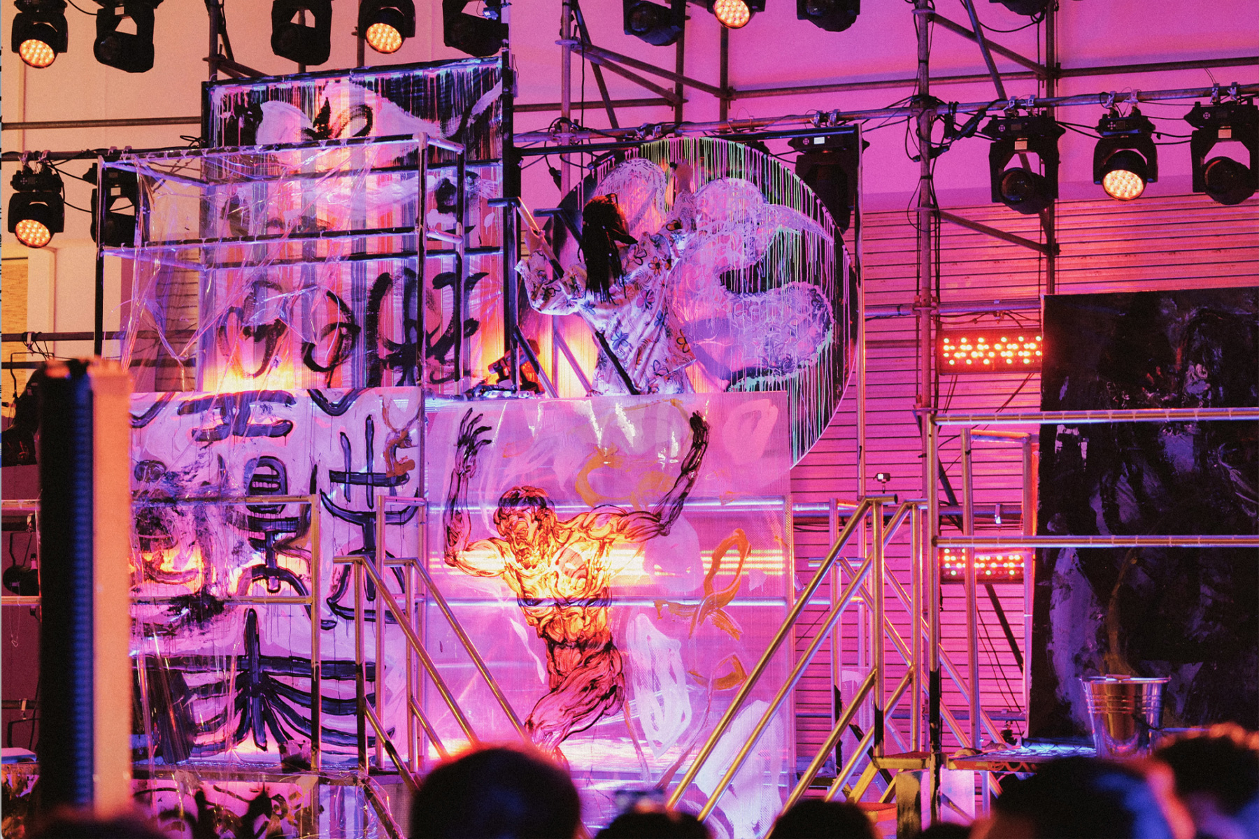 The action-painting | Source: Power Station of Art