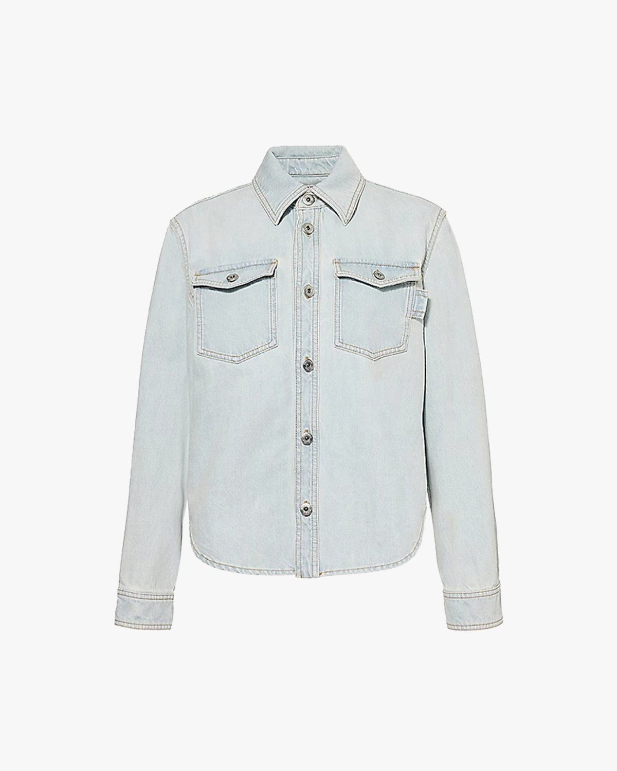 Bottega Veneta Extra Bleached Denim Shirt
