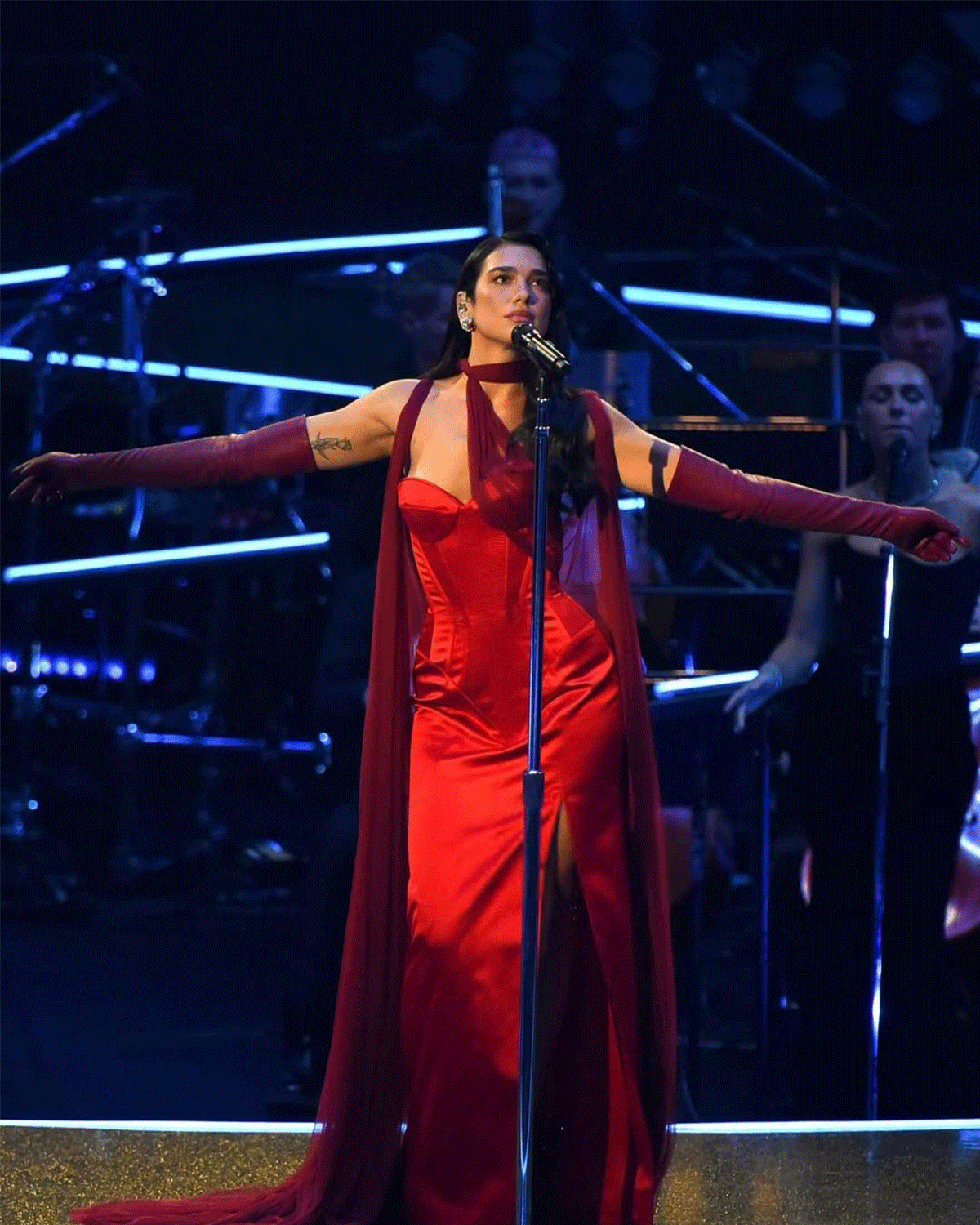 Dua Lipa at the Royal Albert Hall Styled By Jahleel Weaver