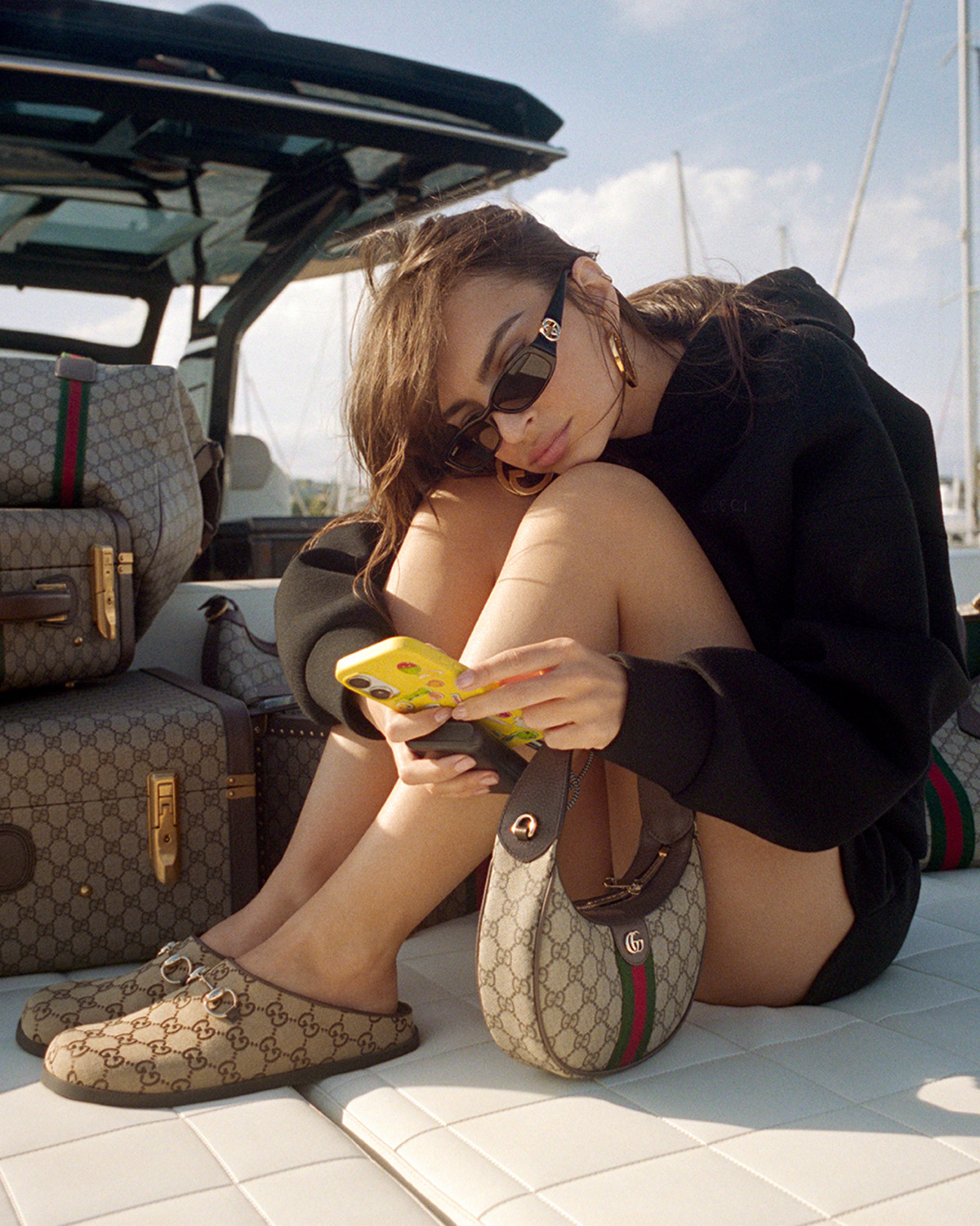 Emily Ratajkowski for Gucci