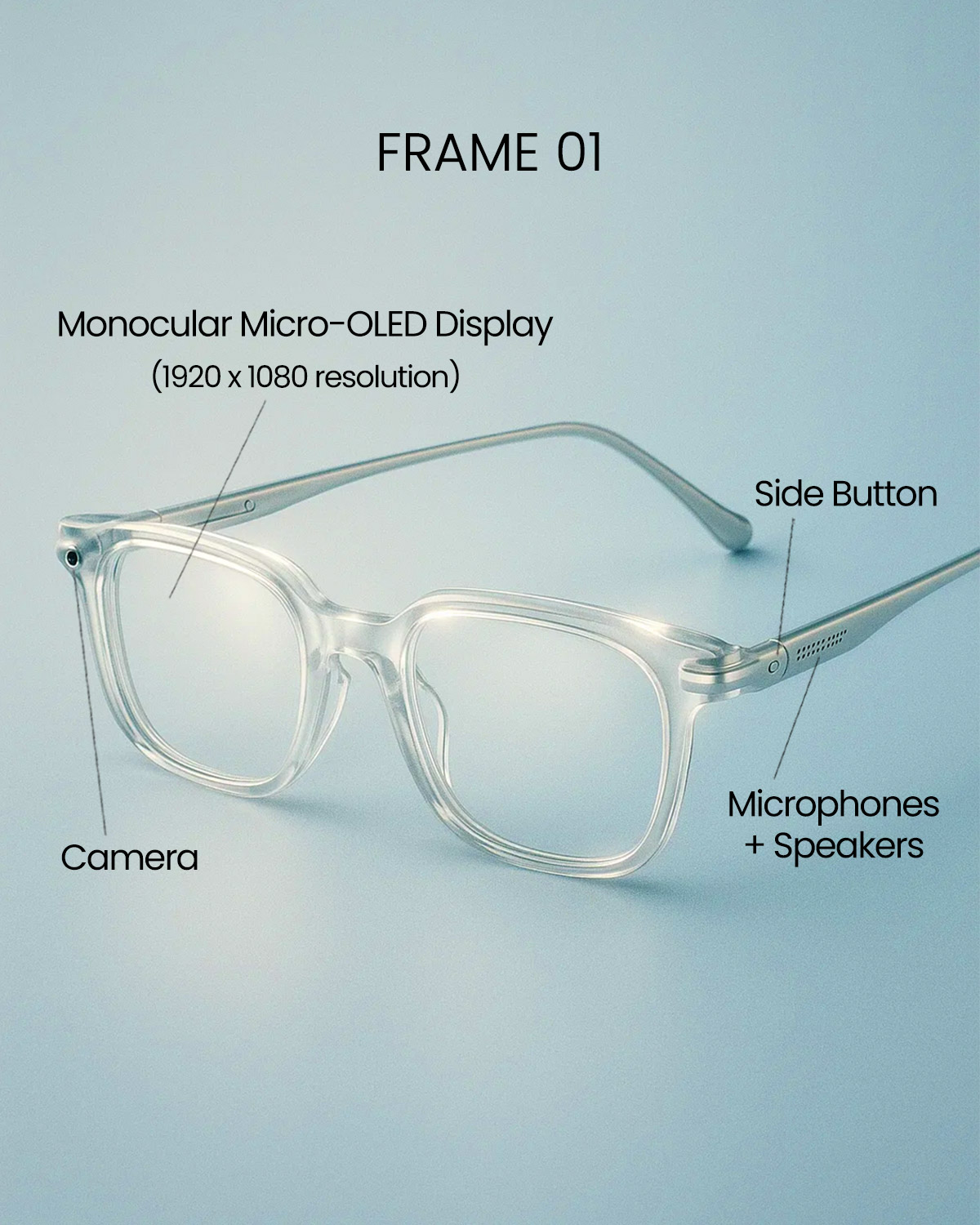 Google X Gentle Monster glasses Frame O1