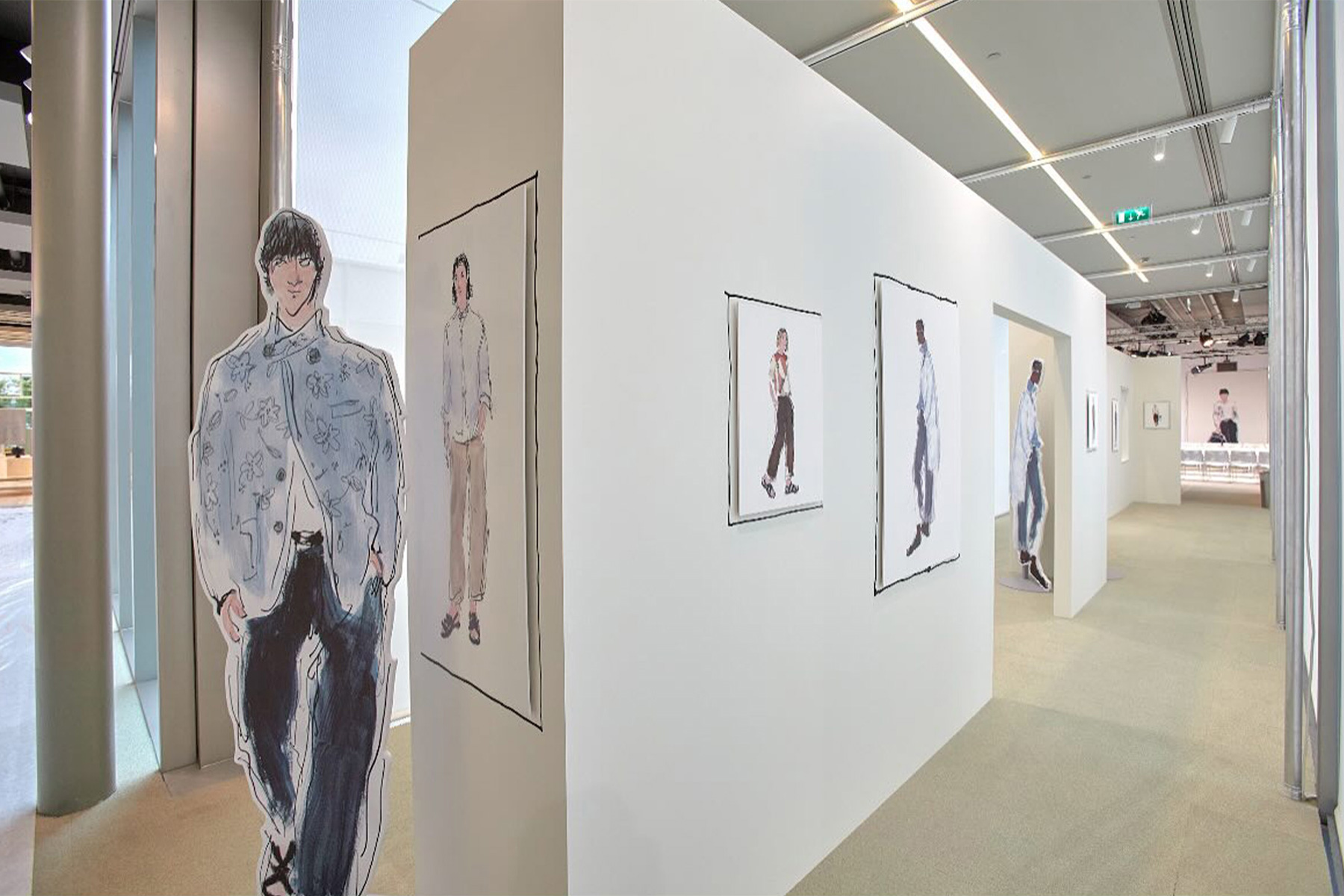 Hermès collabs with artist Richard Haines for Men’s SS25 collection | Source: @richard_haines