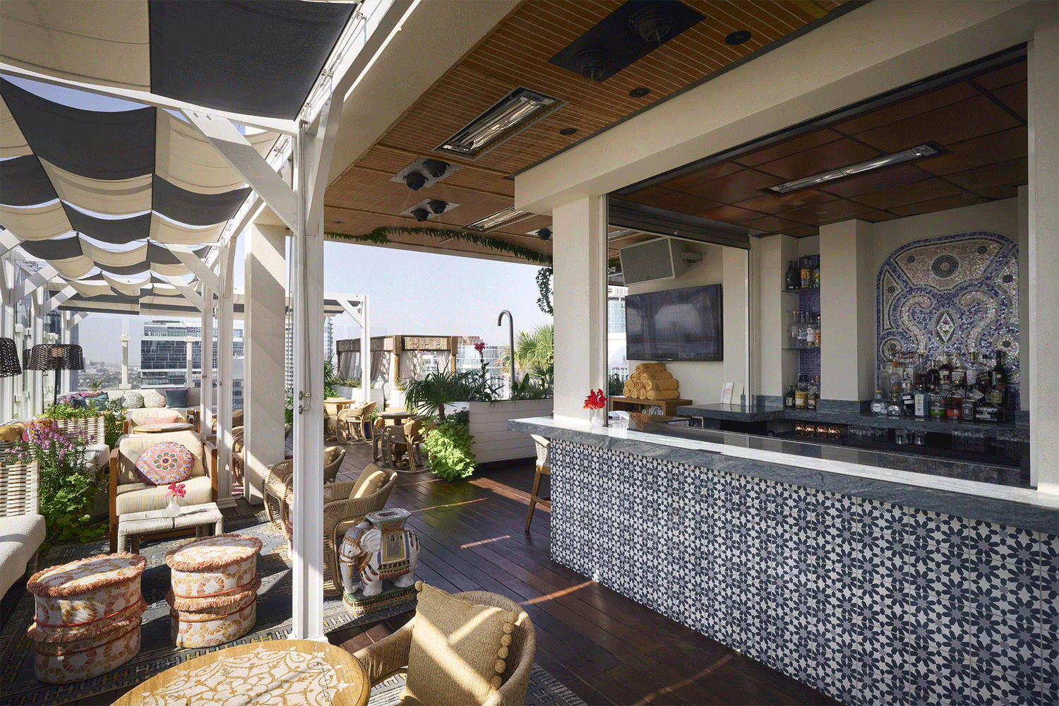 Hôtel Swexan Hosts Missoni’s First Rooftop Pop-Up