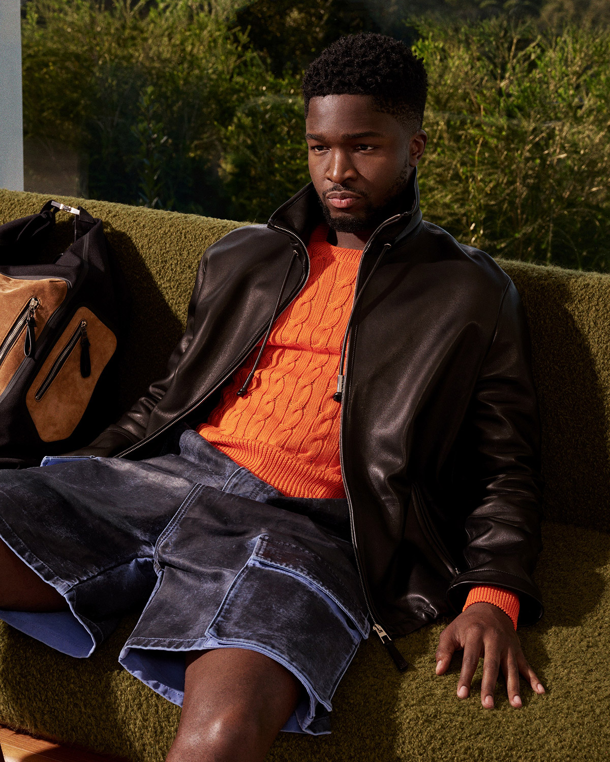 Stéphane Bak for Loewe’s Fall Campaign