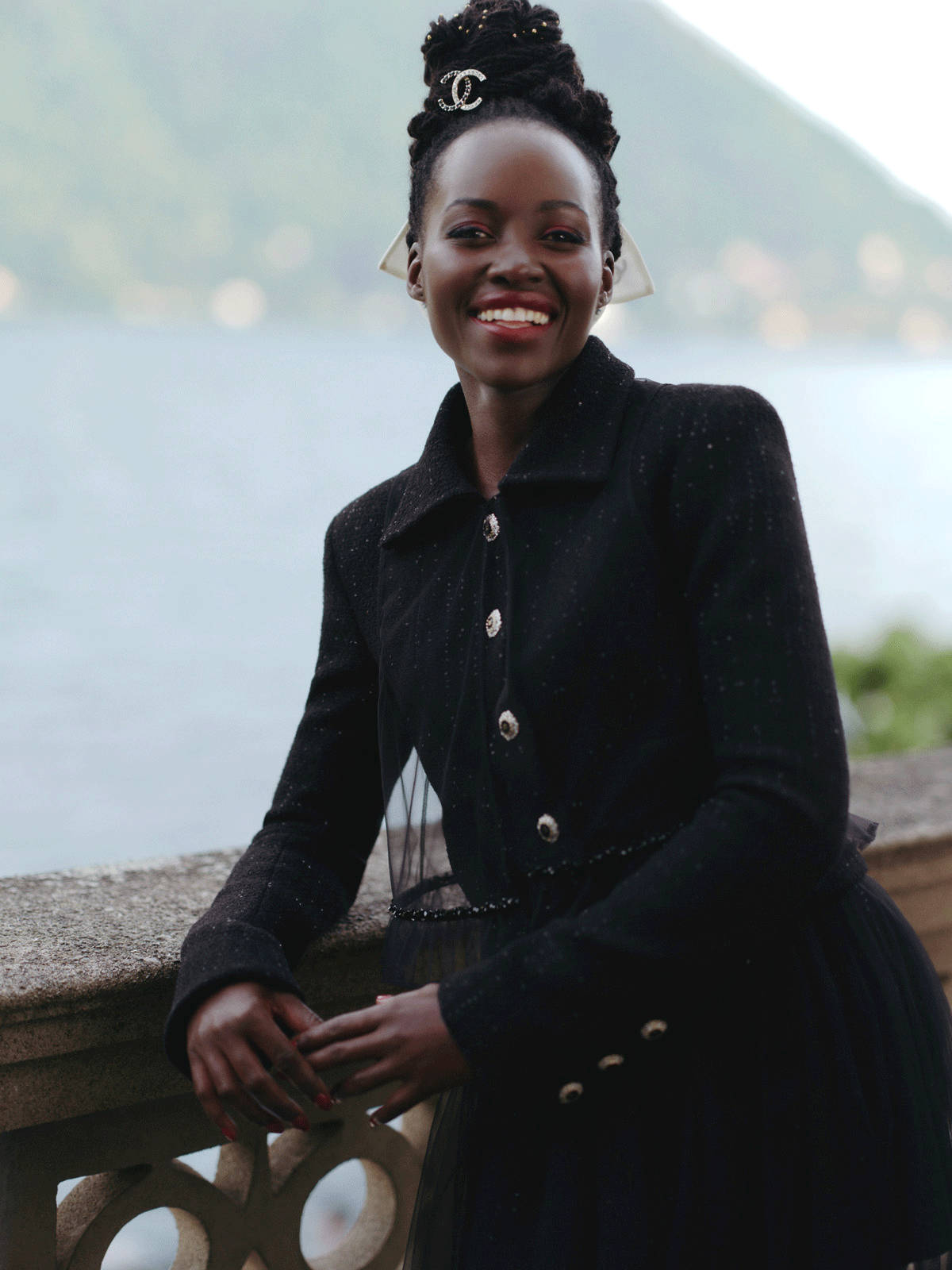 Lupita Nyong’o at the Chanel Cruise 2026 show