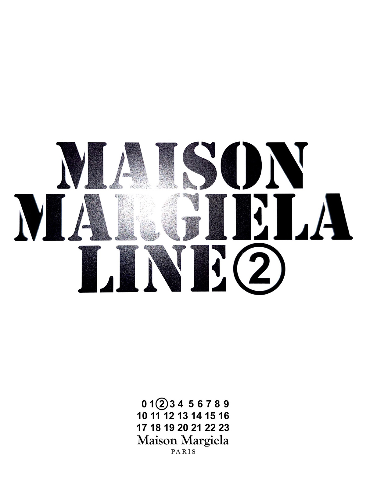 Maison Margiela Launches Line 2 | Source: Maison Margiela