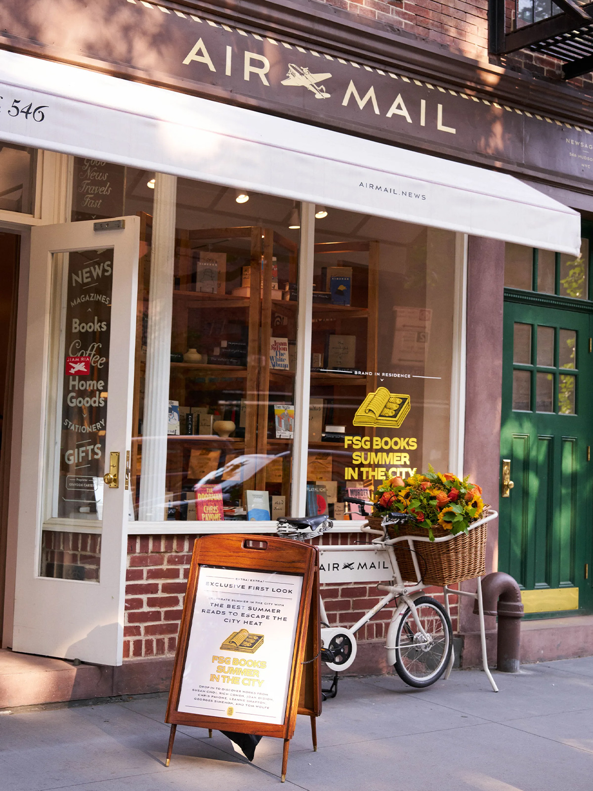 Air Mail’s West Village store | Photo by Tatum Magnus | Source: Air Mail