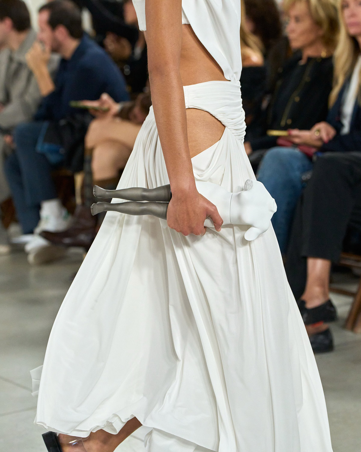 Moschino Statue Clutch