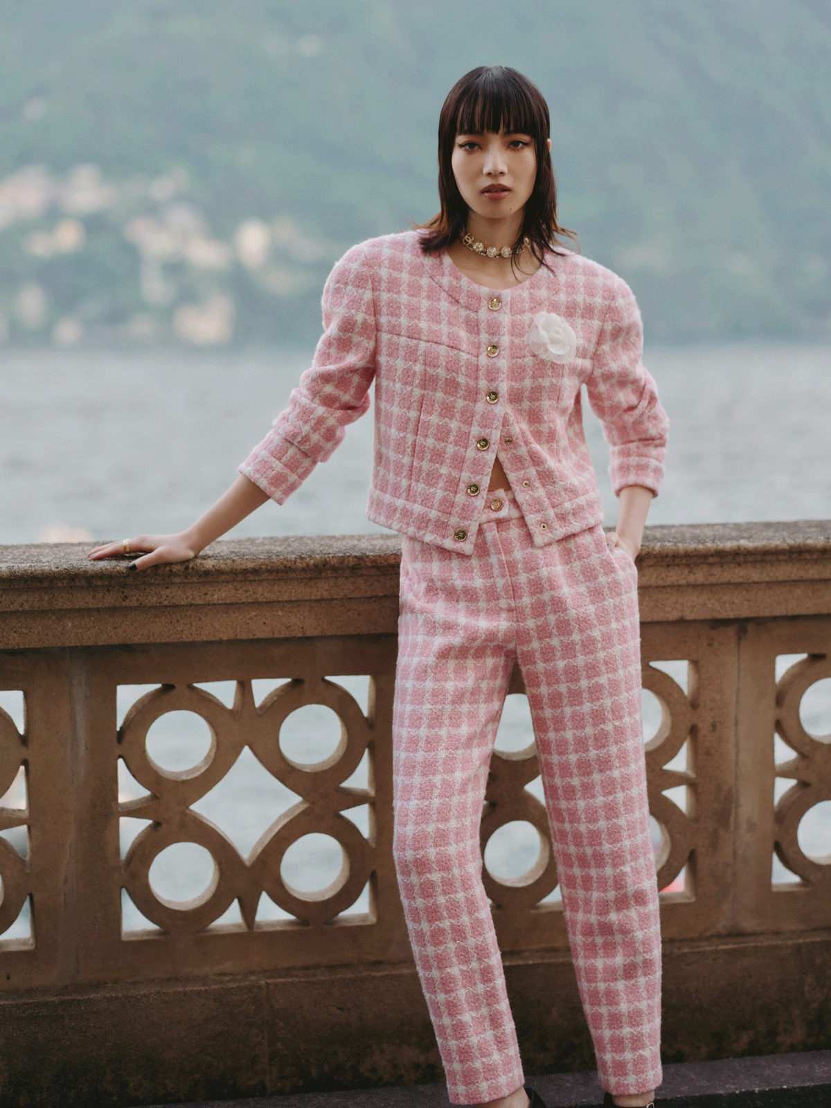 Nana Komatsu at the Chanel Cruise 2026 show