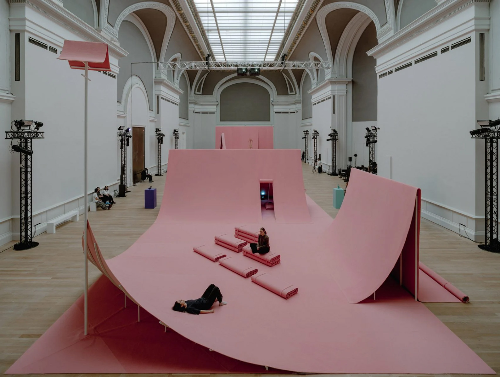 Centre Pompidou installed the Fun Palace by Studio Ossidiana | Photo by Riccardo de Vecchi