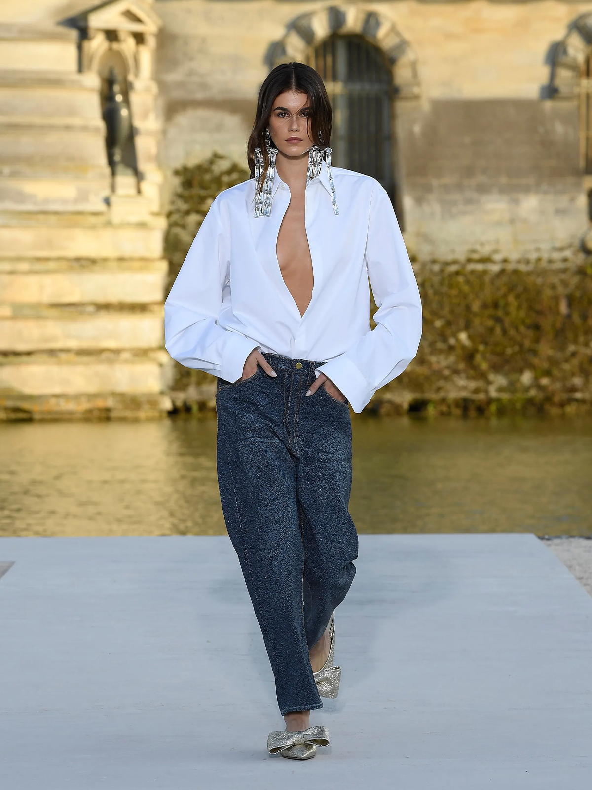 Valentino Fall 2023 Couture Denim | Source: Valentino