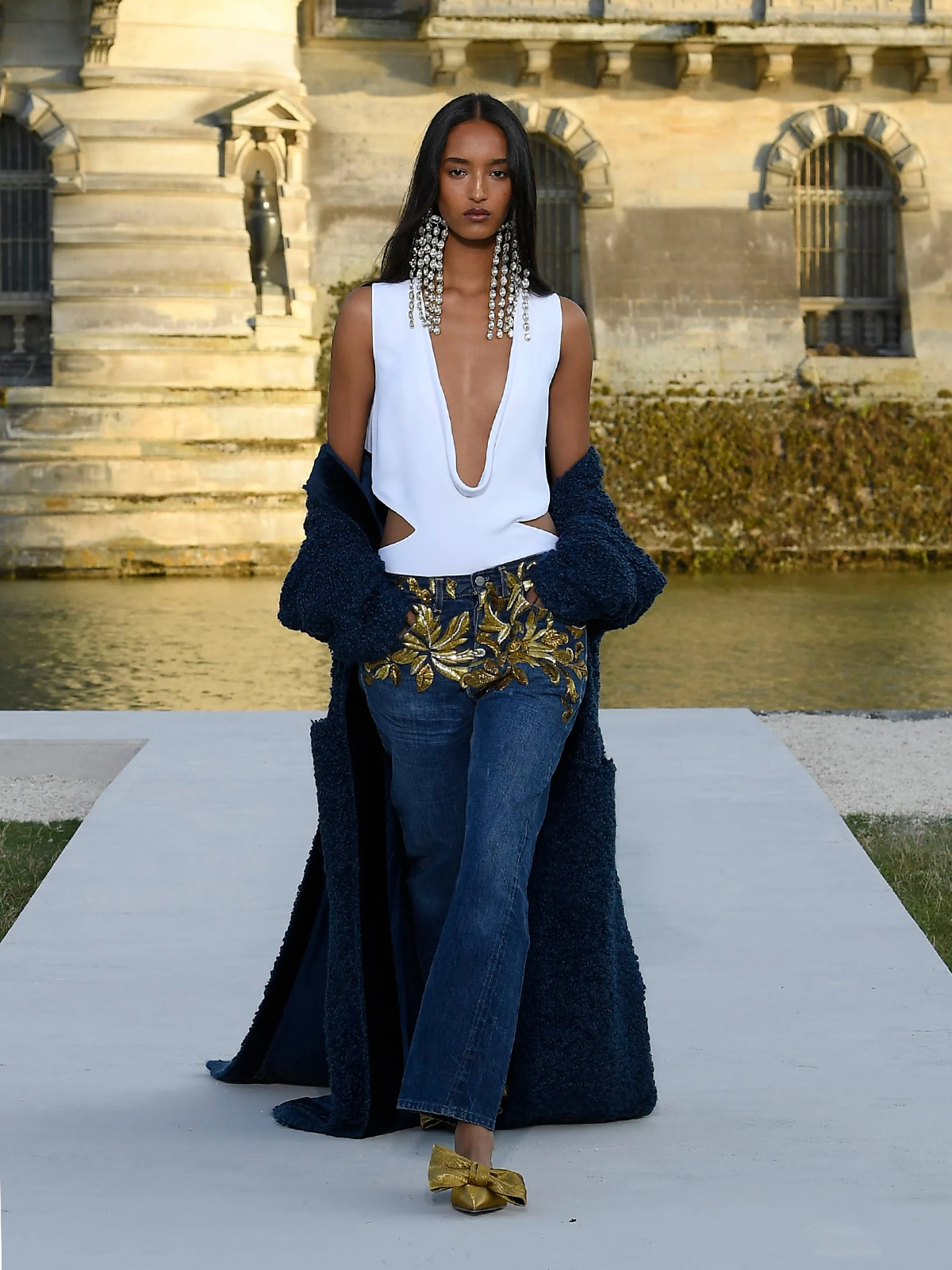 Valentino Fall 2023 Couture Denim | Source: Valentino
