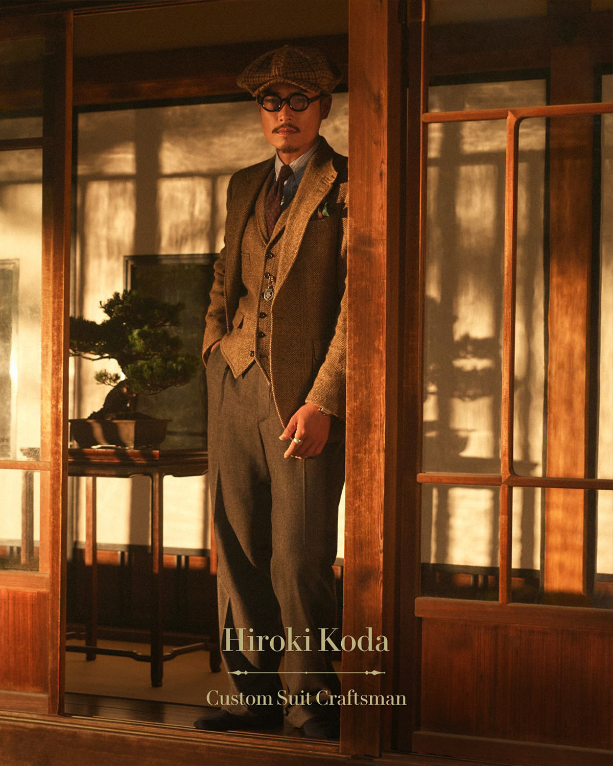 Hiroki Koda, Custom Suit Craftsman