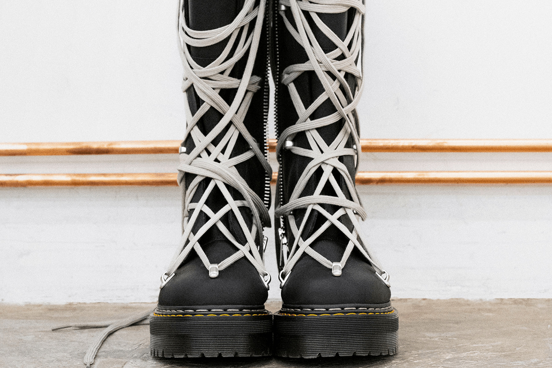 Rick Owens x Dr. Martens Fall Winter 2025 Collection Review