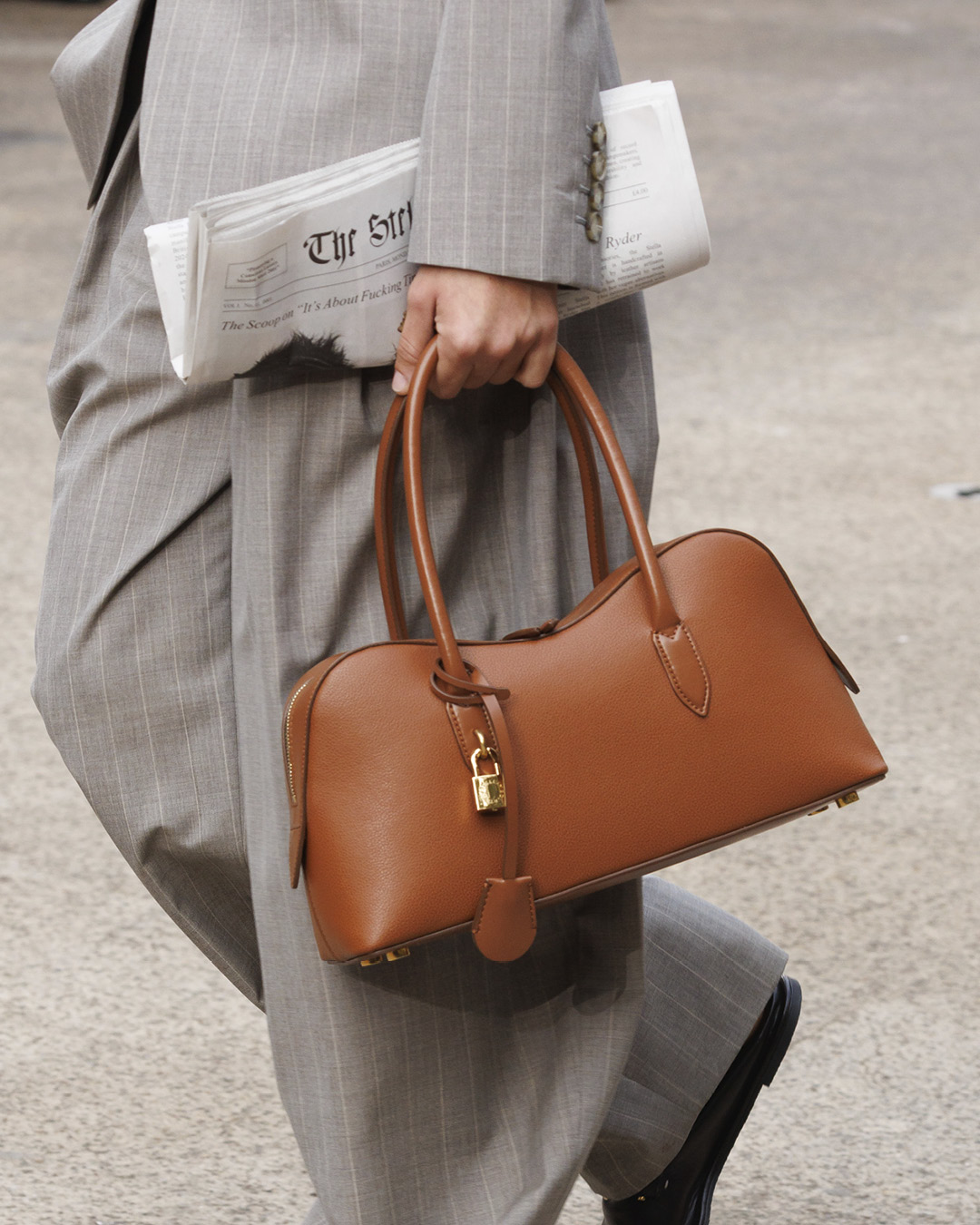 Sarah Snook Stars in Stella McCartney’s Vegan Ryder Bag Campaign