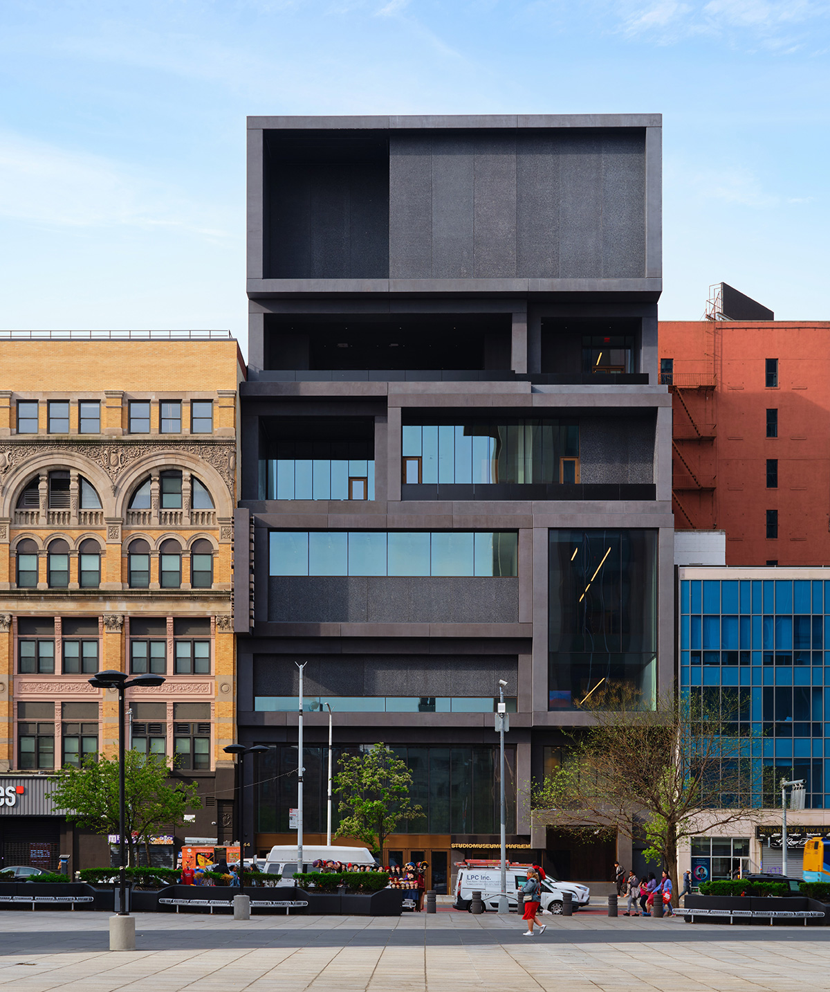 Exterior view of the Studio Museum in Harlem's new building | Photo: © Dror Baldinger FAIA | Courtesy of Studio Museum in Harlem