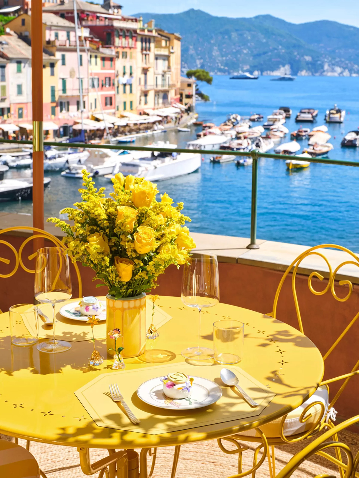 Swarovski's takeover of Cracco restaurant in Portofino | Source: Swarovski