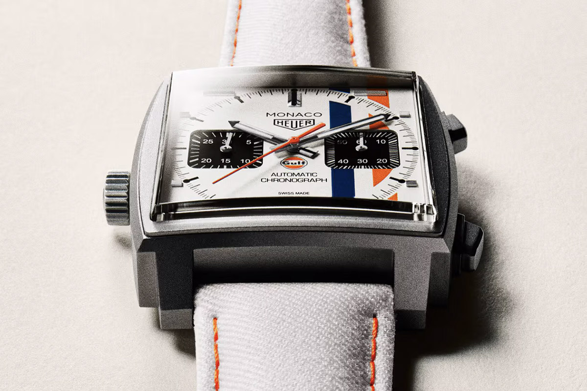 Monaco Chronograph x Gulf