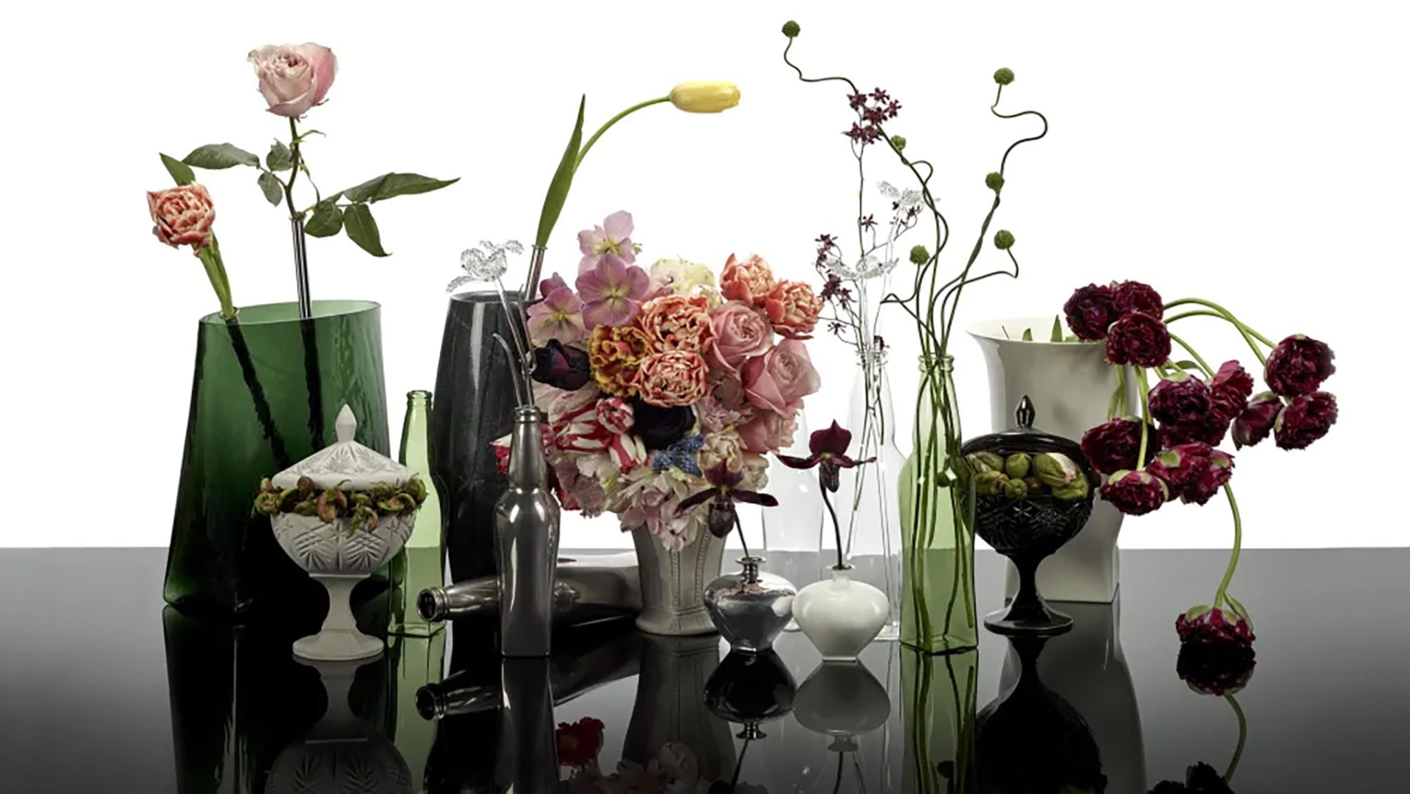 Vessels from The Josephine Collection by Kris Van Assche for Serax | Source: Serax