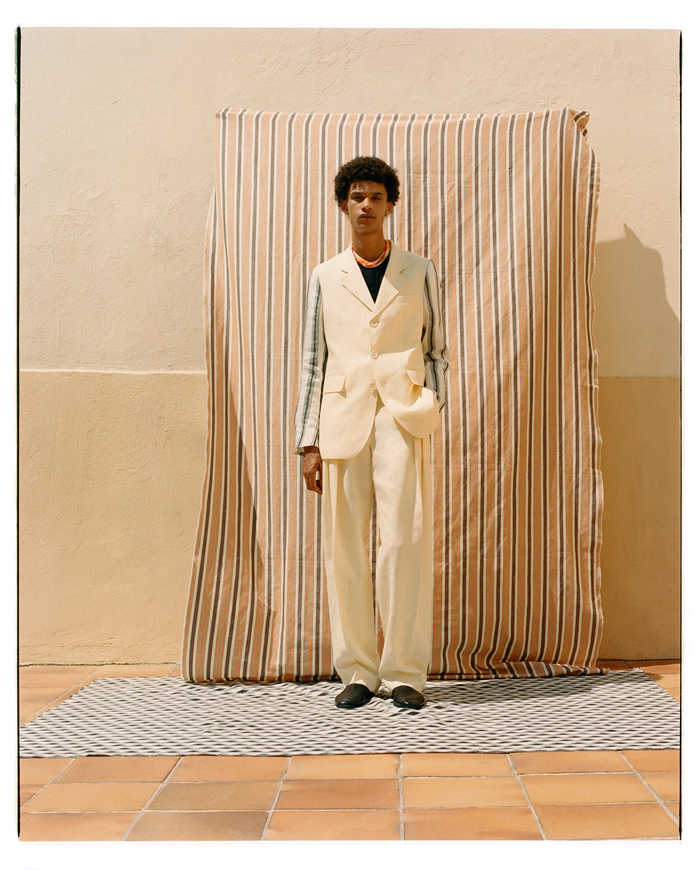 Wales Bonner SS22 Collection Volta Jazz | Source: Wales Bonner