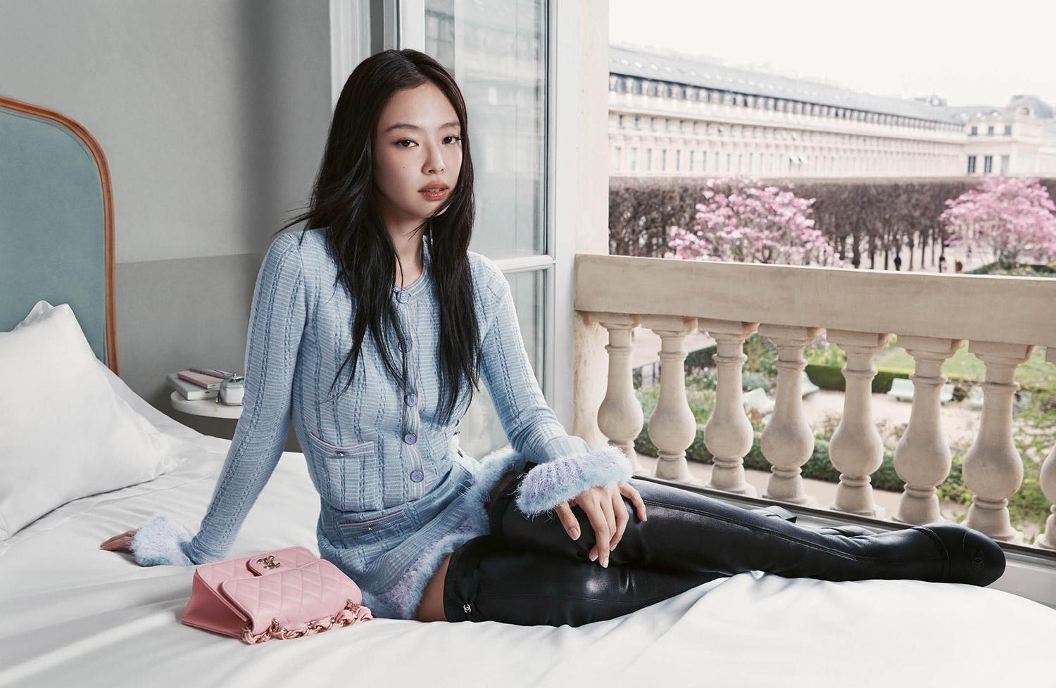 Jennie in Palais‑Royal for Chanel’s Fall‑Winter Campaign