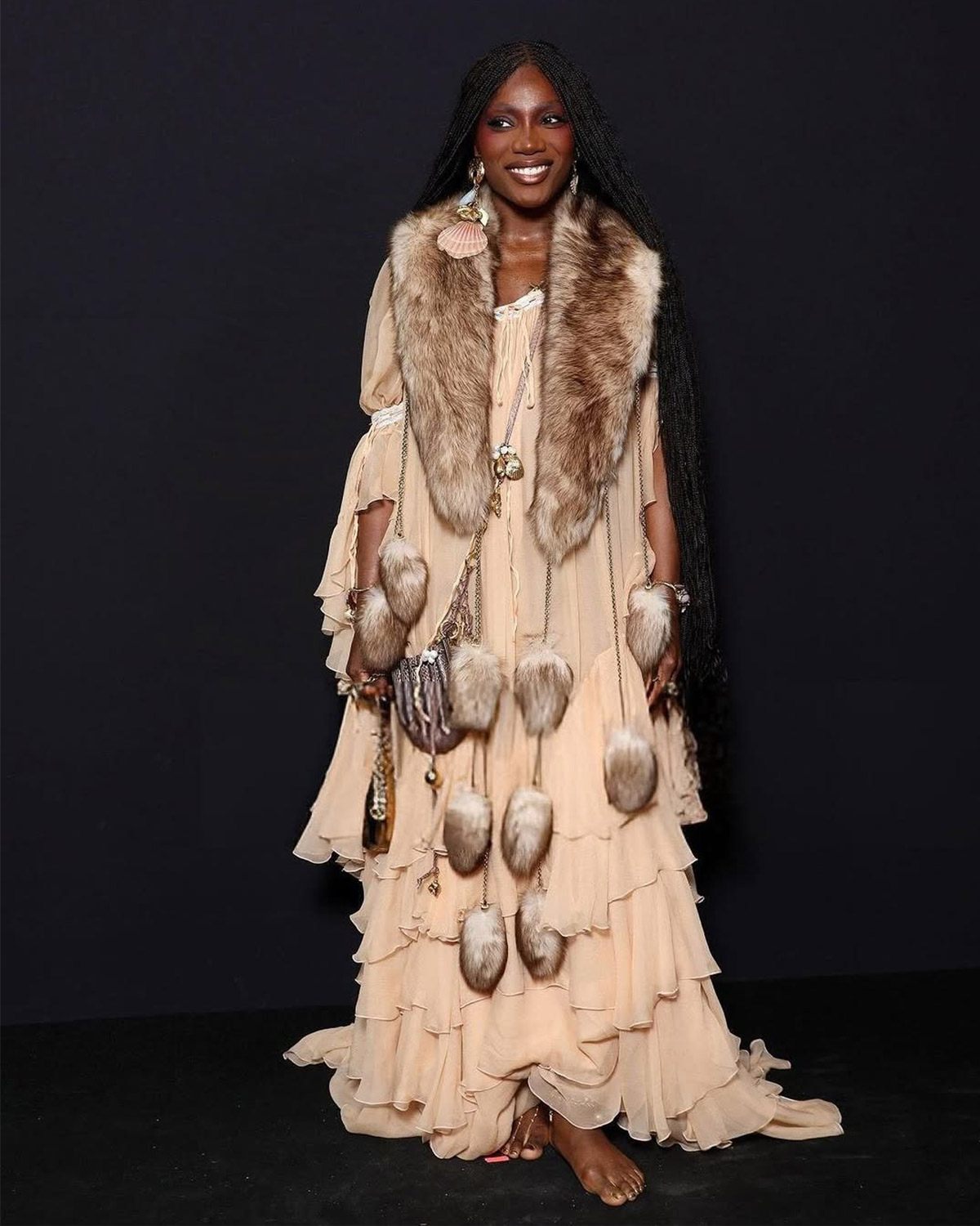 Doechii at the Chloé Show