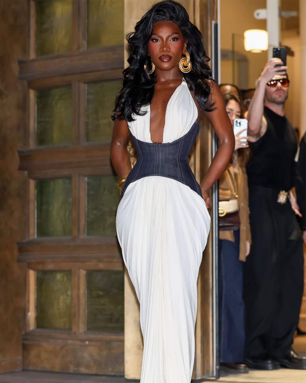 Doechii at the Schiaparelli Show