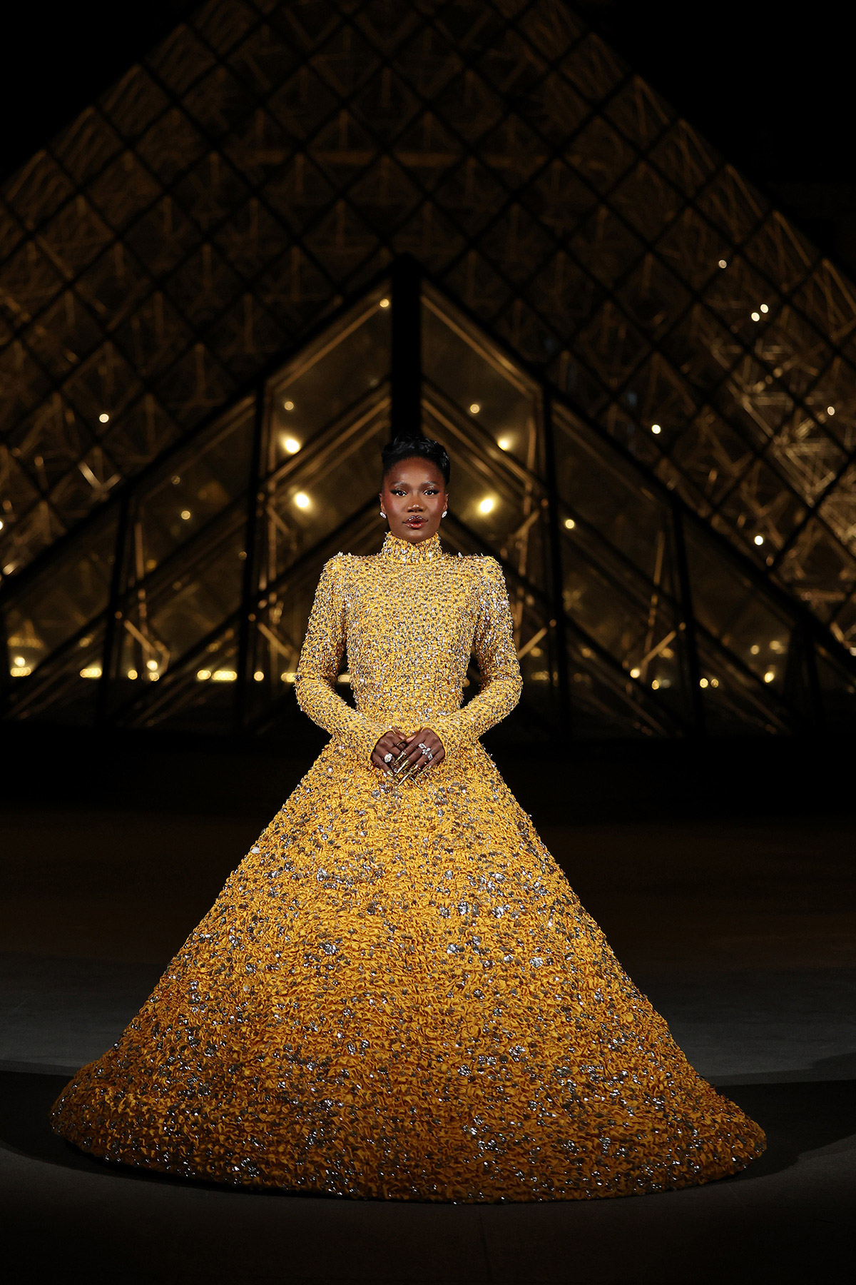 Doechii in Valentino at Le Grand Dîner du Louvre