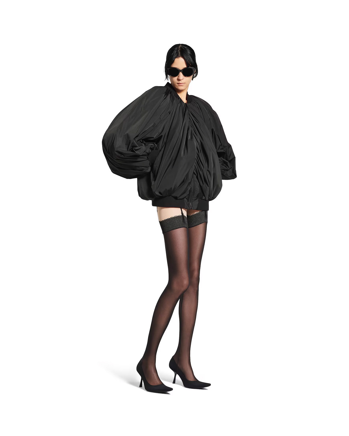 The Art of Movement in a Balenciaga Jacket