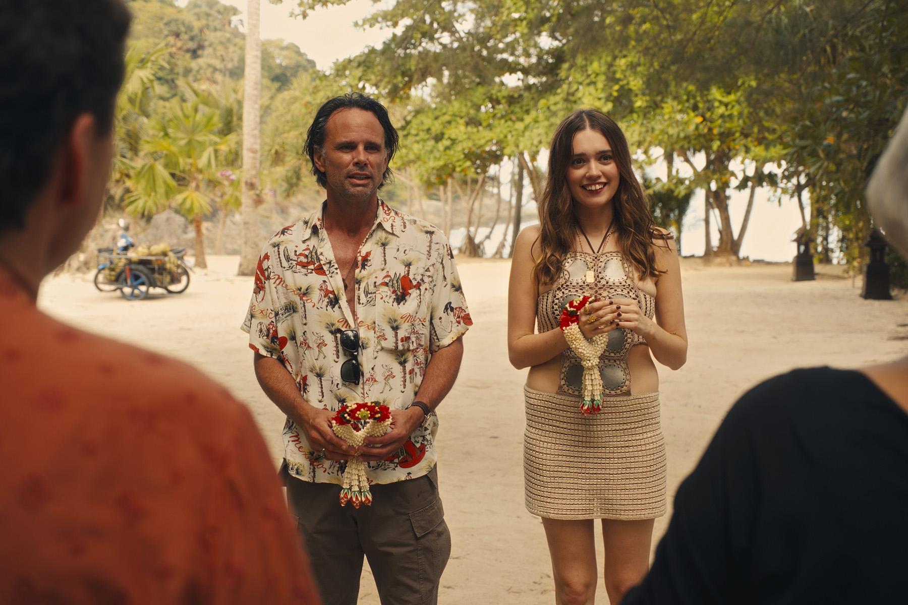 Walton Goggins and Aimee Lou Wood | Courtesy of HBO
